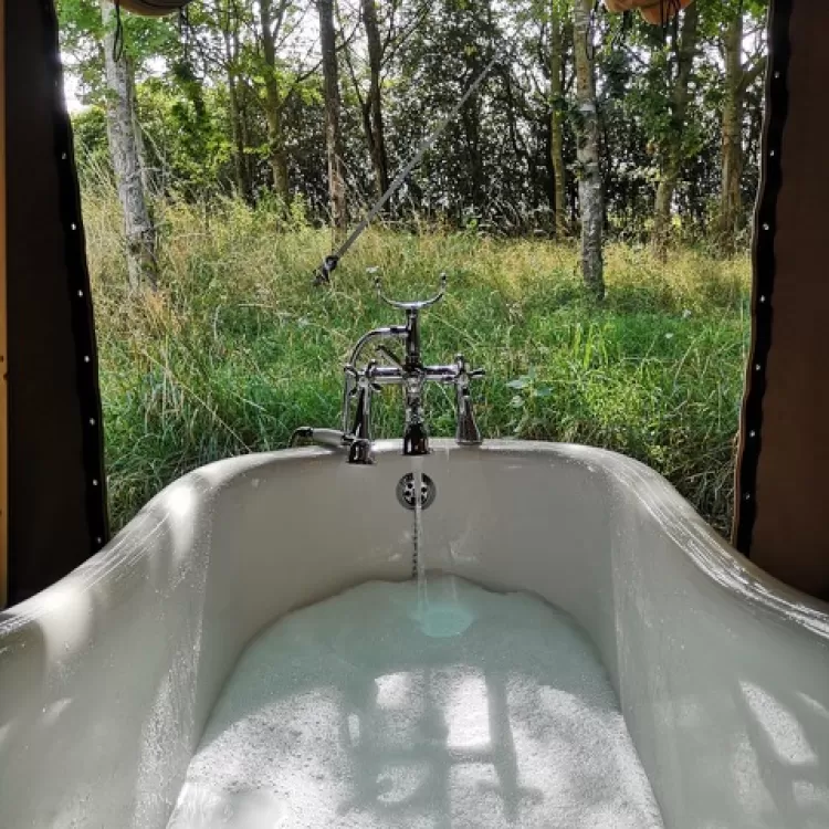Glamping with a Bath in Marlow