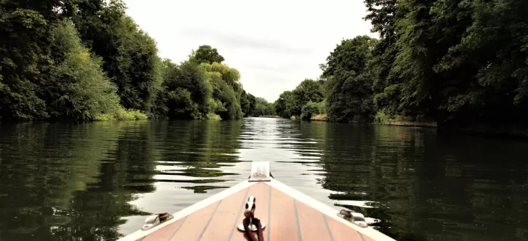 Exploring river Thames by Boat